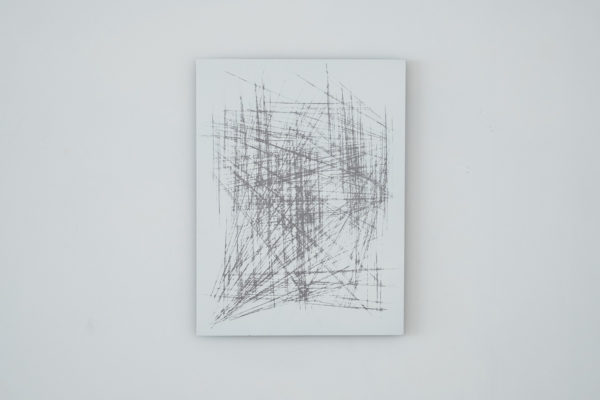 2013 Scratch n.04_incisione su ferro laccato 30x40x0,2 cm