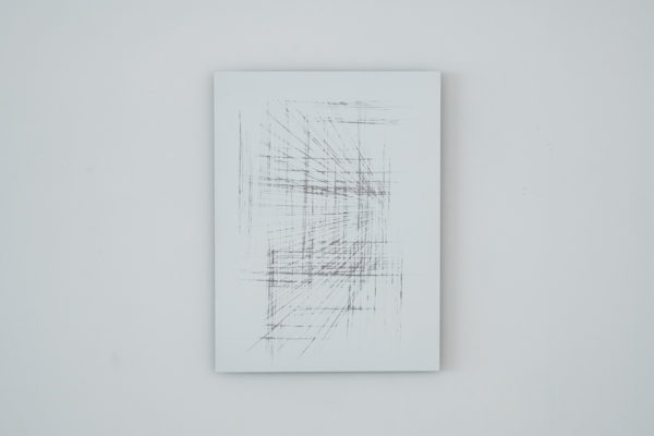 2013 Scratch n.09_incisione su ferro laccato 30x40x0,2 cm